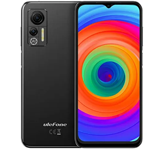 Ulefone 4G Telefono Cellulare Android 12 NOTE 14(64GB), Slot Per 3 Schede, Quad Core 4GB+6...