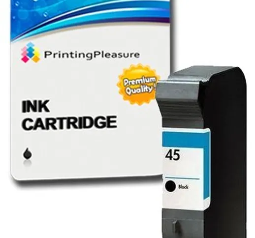 Printing Pleasure NERO Cartuccia d'inchiostro compatibile per HP Copier 180 280 Deskjet 11...