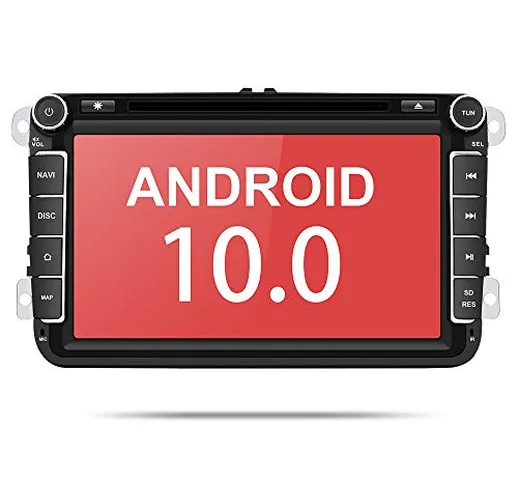 Aumume 8 pollici Android 10.0 Autoradio per VW Golf Passat Polo Tiguan Jetta Skoda Seat co...