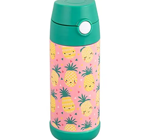 Snug, borraccia thermos per bambini, bottiglia termica con cannuccia