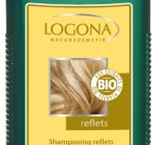 Logona - 1003shacam - Salute e bellezza dei capelli - Shampoo con Camomilla Reflets - 250...