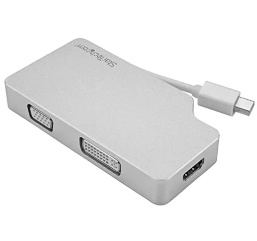 STARTECH.COM Adatattore Audio/Video da Viaggio 3 in 1. Mini Displayport a VGA, DVI o HDMI,...