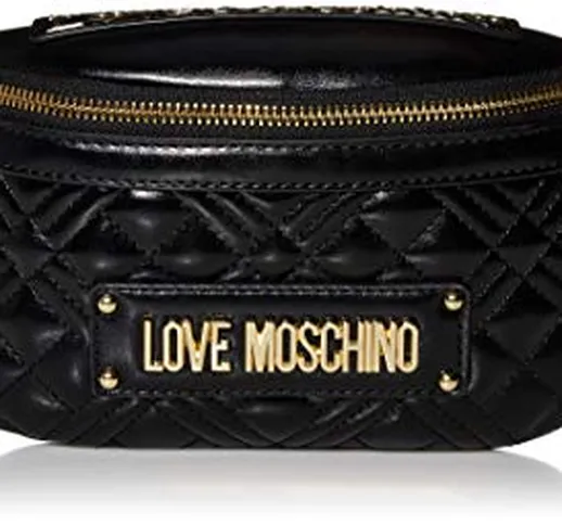 Love Moschino Jc4005pp1a, Borsa a Tracolla Donna, Nero (Nero), 9x16x26 cm (W x H x L)