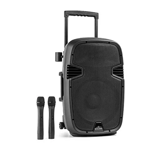 Malone Bushfunk 30 - altoparlante PA a 2 vie, sistema PA mobile, RMS da 350 W, woofer da 3...