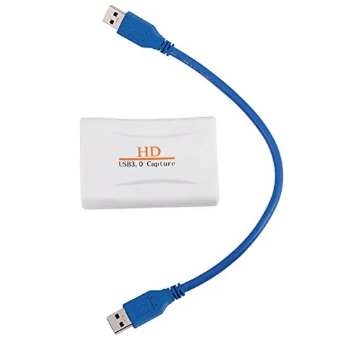 Garsent Scheda di acquisizione Video USB 3.0 Full HD HDMI Scheda di acquisizione Video Ful...