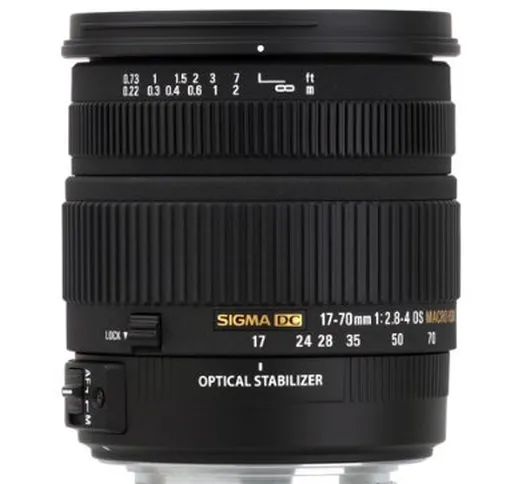 Sigma 17-70/2,8-4,0 DC MACRO OS HSM Obiettivo per Nikon