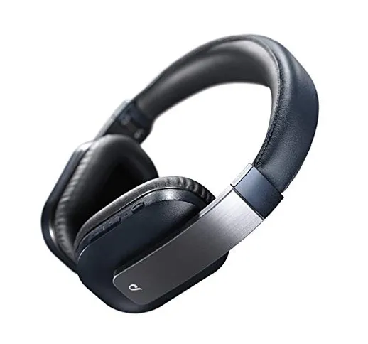 AQL Concilio cuffie bluetooth con microfono, padiglioni pieghevoli, ultra morbidi. Headpho...