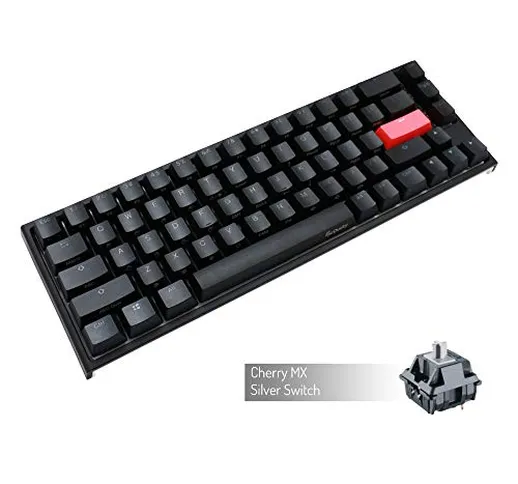 Ducky ONE 2 SF Gaming, MX-Speed-Silver, LED RGB - nero, DKON1967ST-PUSPDAZT1