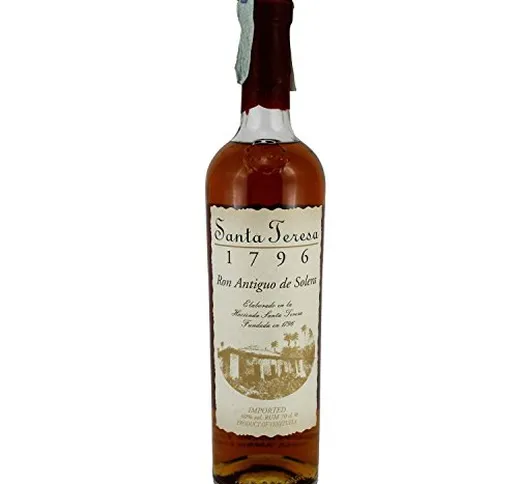 Rum Antiguo de Solera Santa Teresa 1796 40% 70 cl. Rhum