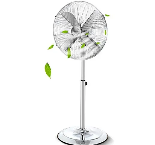 Aigostar Emery 33QRT - Ventilatore a piantana con oscillazione a 90°, Macchina del Vento,...
