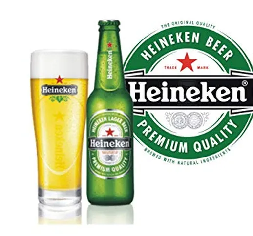 Heineken Birra - CL.40 Cartone da 20 Bottiglie - 5% VOL.