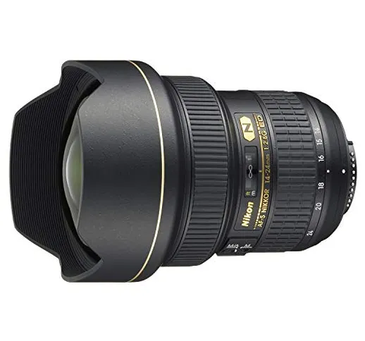 Nikon Obiettivo Nikkor AF-S 14-24 mm f/2.8G ED, Nero [Versione EU]