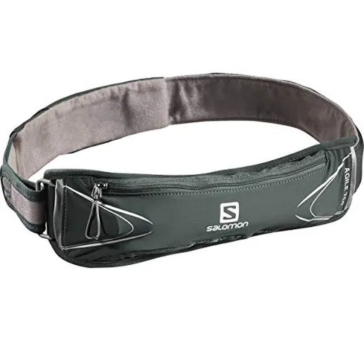 SALOMON Agile 250 Set Belt, Cintura da Corsa, Borraccia SoftFlask 250 ml Inclusa Unisex-Ad...