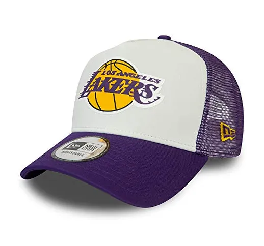 A NEW ERA Era Los Angeles Lakers NBA cap Trucker Kappe Verstellbar Basketball Snapback Lil...