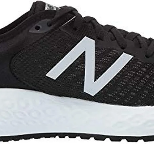 New Balance Fresh Foam 1080v9, Scarpe da Corsa Donna, Nero (Black/White), 38 EU