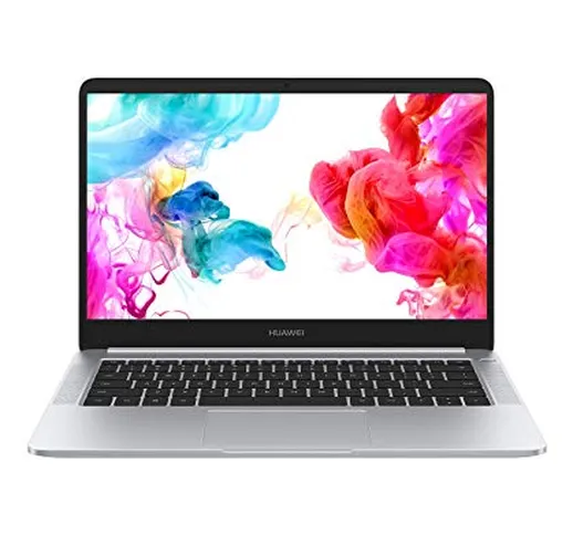 HUAWEI Matebook D 14" Laptop, Processore AMD Ryzen 5 R5-2500, 2 GHz, 8 GB RAM, 256 GB SSD,...