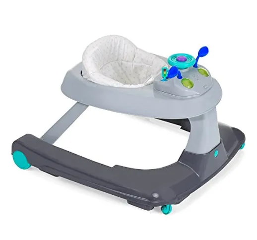 Hauck/Ride On 1-2-3 / Girello Bambino 3 in 1 / Primi Passi Evolutivo da 6 mesi a 12 kg/con...