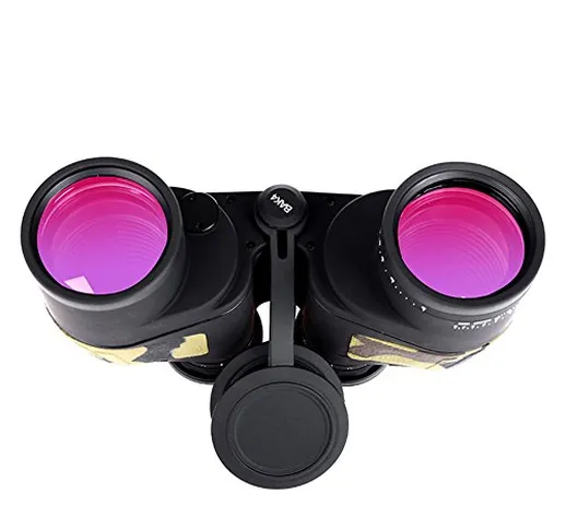 WSHA Binocolo 10X50 Professionale Di Alta Qualità Zoom Telemetro Binocolo Potenza Militare...