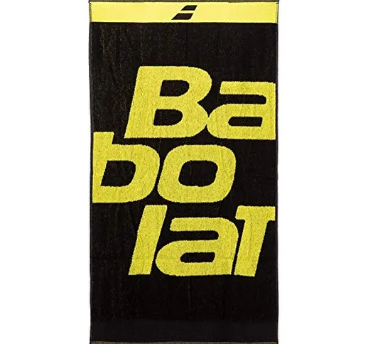 Babolat - Asciugamano da Paddle tennis, colore: Nero / Giallo