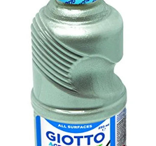 Giotto Tempera Acrilica 250 ml Argento - 533900