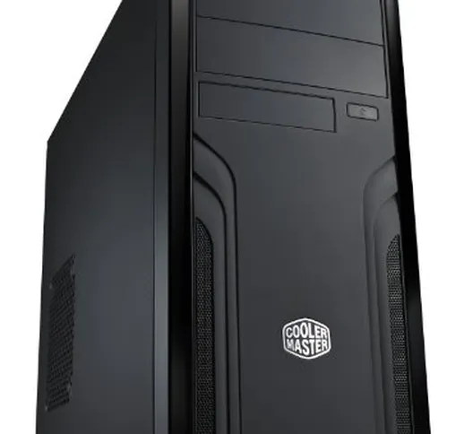 Cooler Master CM Force 500 Case per PC 'ATX, microATX, USB 3.0, Pannello Laterale in magli...