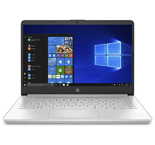 HP-PC 14s-dq0007nl Notebook PC, Core i5-8265U, 8 GB di RAM, SSD da 256, Display 14" FHD An...