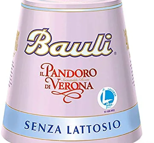 PANDORO BAULI 750 GR SENZA LATTOSIO IL PANDORO DI VERONA CLASSICO LACTOSE FREE