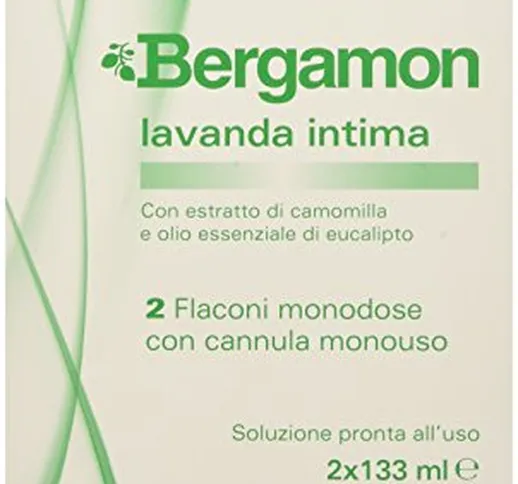 Bergamon Intimo Lavanda, Confezione da 2 Flaconi, 2 x 133 ml