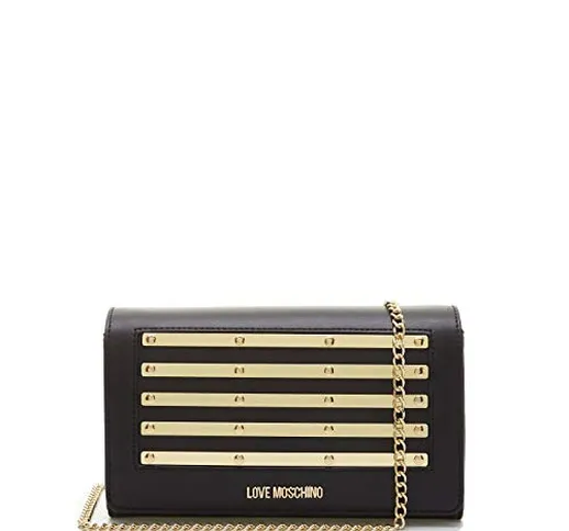 Love Moschino Borsa Spalla Tracolla Donna JC4131 Pu Nero Sintetico