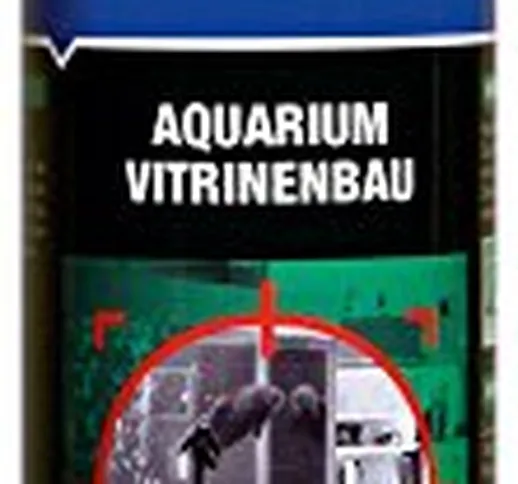 Den Braven Silicone per acquario, 300 ml, resistente ad acqua dolce e di mare, elevata ela...