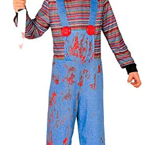 Guirca Costume Bambola Diabolico - Bambino, Da 3 a 4 anni, Halloween