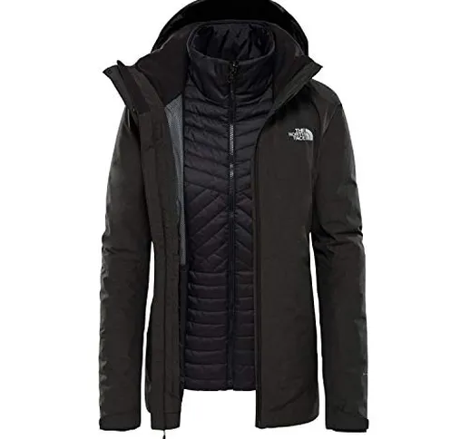 The North Face W Inlux Triclimate Tnf Black Heather/Tnf Blk L