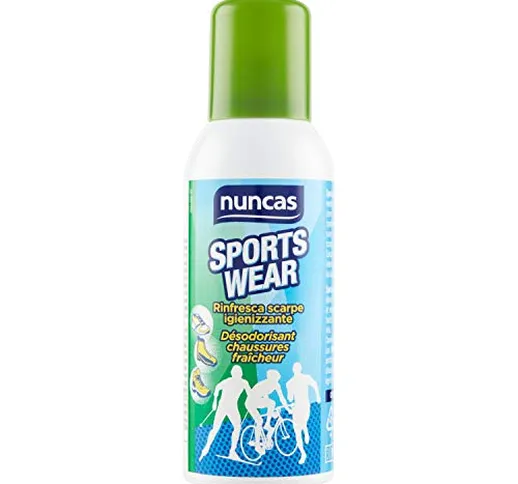 nuncas Sportswear rinfresca Scarpe Spray igienizzante - 150ml
