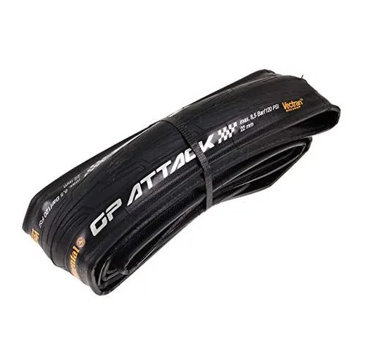 Continental Grand Prix Attack 0101303, Copertoni Bici Unisex Adulto, Nero, 700 x 23C