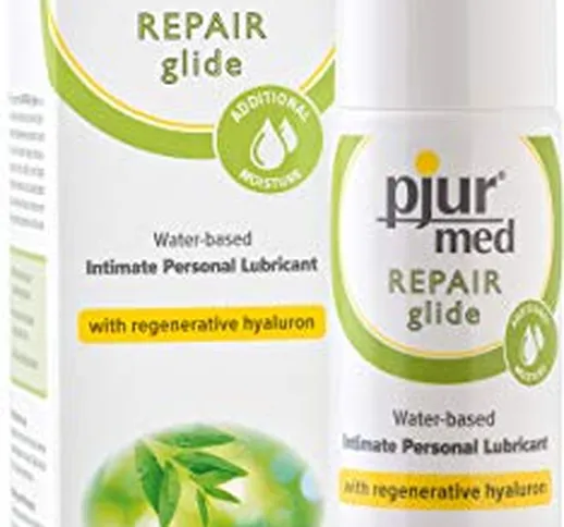 pjur med REPAIR glide - Gel lubrificante medicinale a base d’acqua - l’acido ialuronico ri...