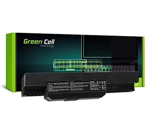 Green Cell® Standard Serie A32-K53 A41-K53 Batteria per Portatile ASUS A43 A43U A53T A54 K...