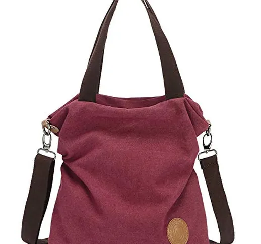 Myhozee Borsa Donna, Borse a Mano Tela Borse Tracolla Borse a Borse Tote Borse a mano Spal...