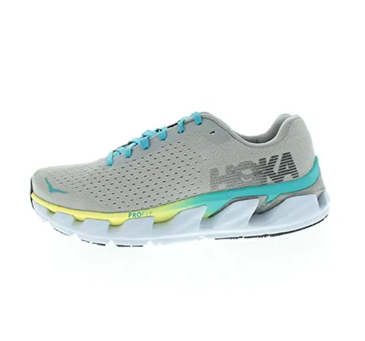 Hoka One One W Elevon Lunar Rock Silver Sconce Textil 1019268 (Fraction_42_and_2_Thirds)