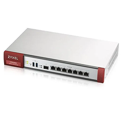 ZYXEL VPN300 Advanced Security VPN Firewall, 2600 Mbps, Firewall SPI 1000 Mbps VPN W/Fino...
