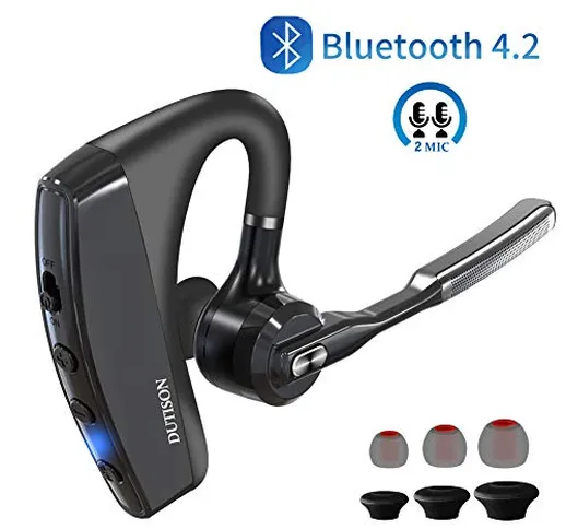 DUTISON Auricolari Bluetooth Senza Fili 5.0, Cuffiette Bluetooth Wireless 2-Microfono CVC8...