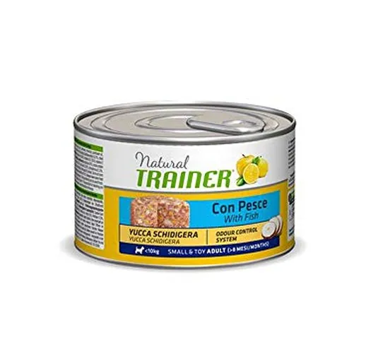 Trainer Natural Dog Adult small e toy Pesce e yucca 150 GR