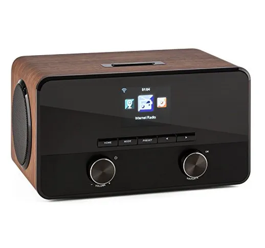 AUNA Connect 100 WN - radio internet - radio WLAN - Network player - interfaccia Bluetooth...