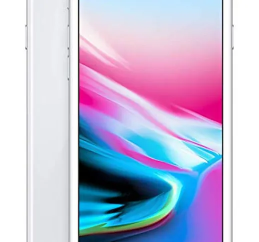 Apple iPhone 8 Single SIM 4G 64GB Silver - Smartphones (11.9 cm (4.7"), 64 GB, 12 MP, iOS,...
