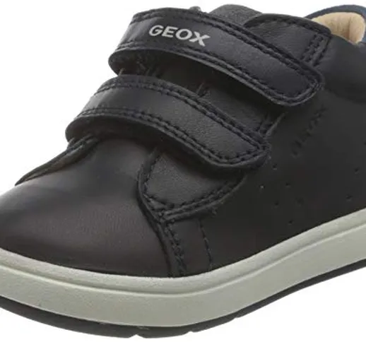 Geox B BIGLIA Boy D, Sneaker Bimbo 0-24, Navy, 22 EU