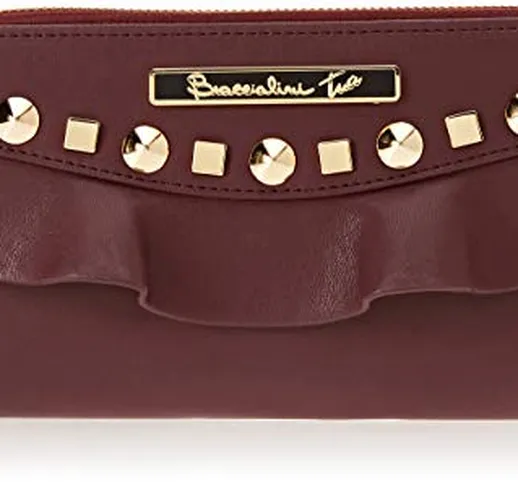 BRACCIALINI TUA Tua by Glam, Borsa Baguette Donna, Rosso (Bordeaux), 3x10.5x18.5 cm (W x H...