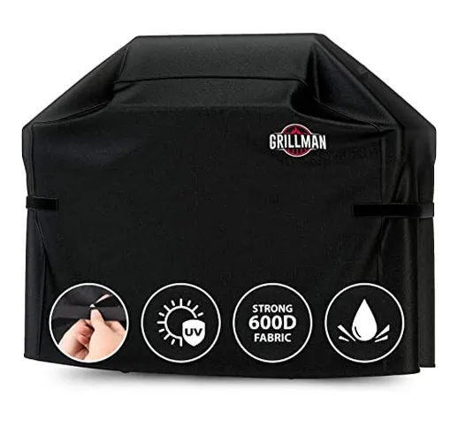 Grillman Premium Copertura per Barbecue, Copertura per Barbecue a Gas per Weber, Brinkmann...