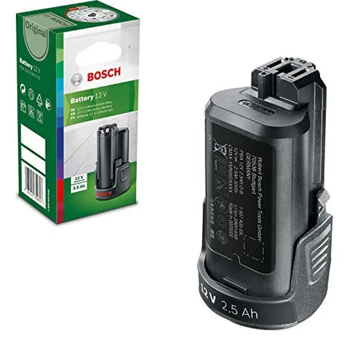 Bosch 1600A00H3D Ioni di Litio 2500mAh 12V batteria ricaricabile