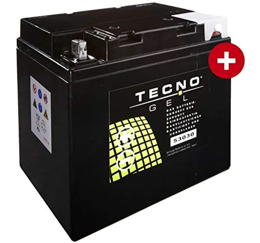 Tecno 53030 Batteria Gel Moto V7 750 Sport 1972-1974