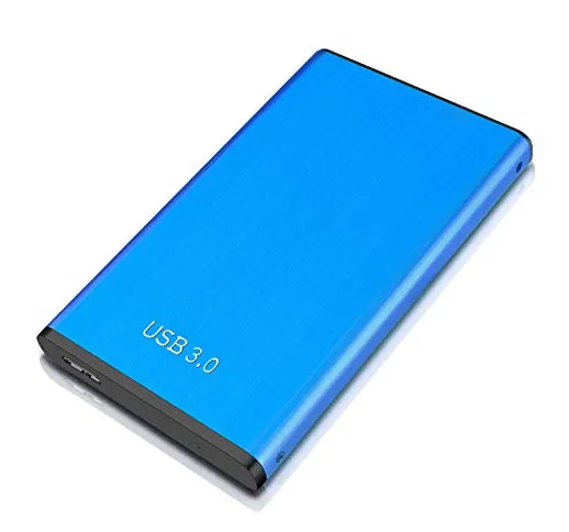 Prode 2TB Hard Disk Esterno Portatile USB 3.0 Hard Disk Esterno per PC, Mac, Windows, Appl...
