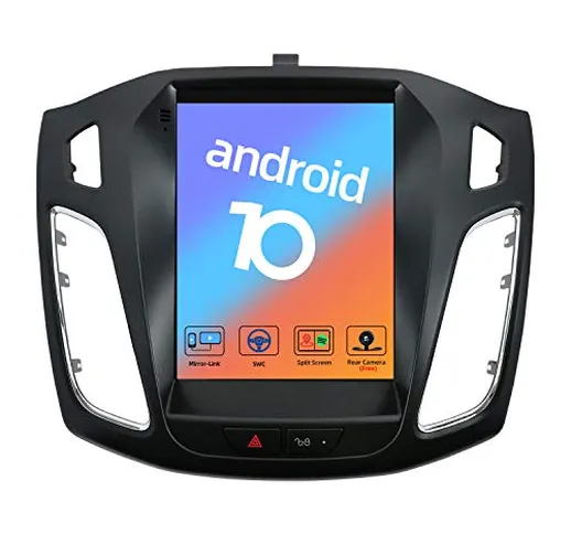 JOYX Android 10 Autoradio Per Ford Focus (2012-2017) - 9.7 pollici - Telecamera Posteriore...